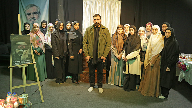 الجريح حسين حلاوي يشارك في نشاط إعلامي بالجامعة العربية