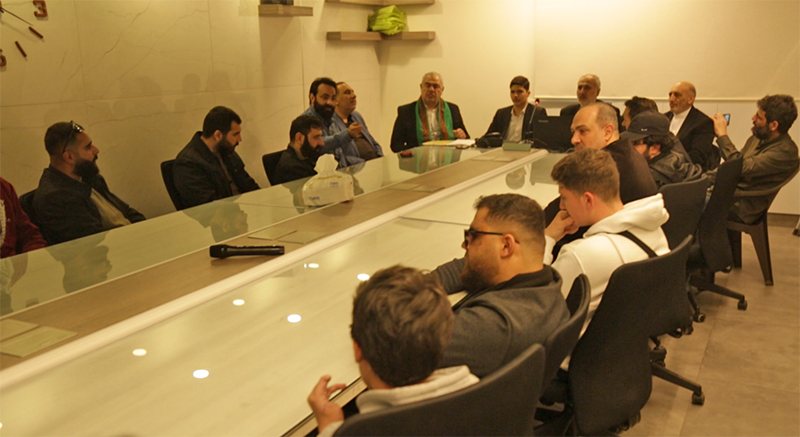 لقاء فني بين فرقة جراح اللبنانية وقمر بني هاشم .