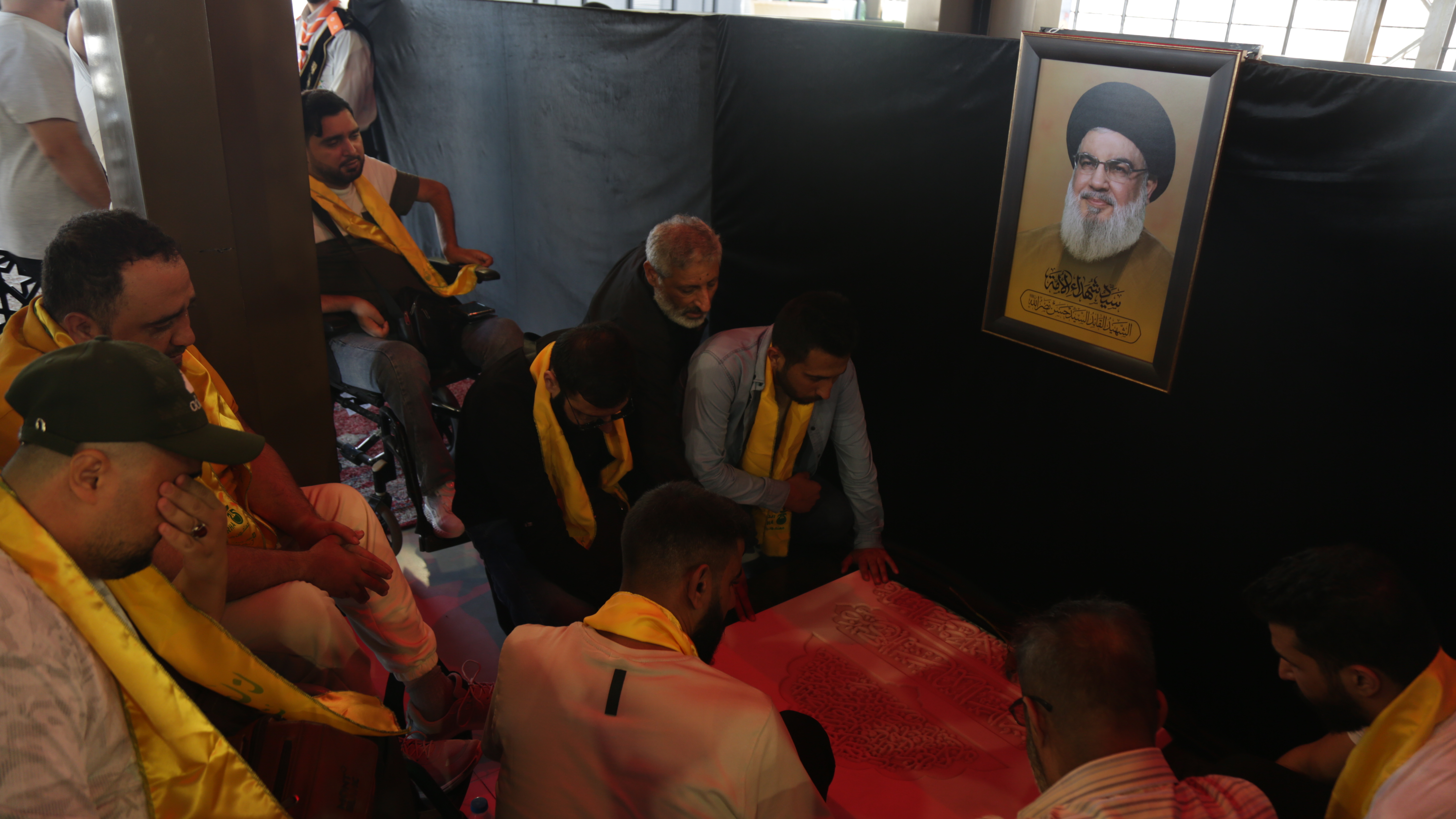 جرحى الهرمل يزورون مرقد سيّد شهداء الأمّة