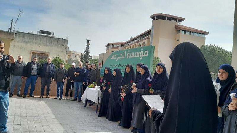 زيارة طلاب المهدي – الشرقية لمؤسسة الجرحى في النبطية