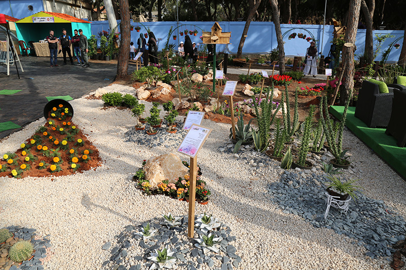 المُحترف يبرز في معرض الزهور ببلدية الغبيري